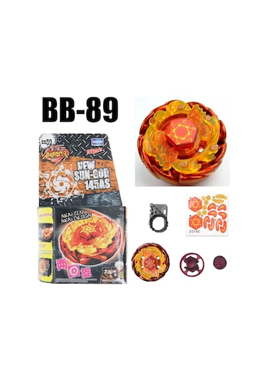 Rapidity  BEYBLADE BB-89 Sun God 145AS Metal Master Fusion 4d (FIRLATICISIZ) - BB89WL