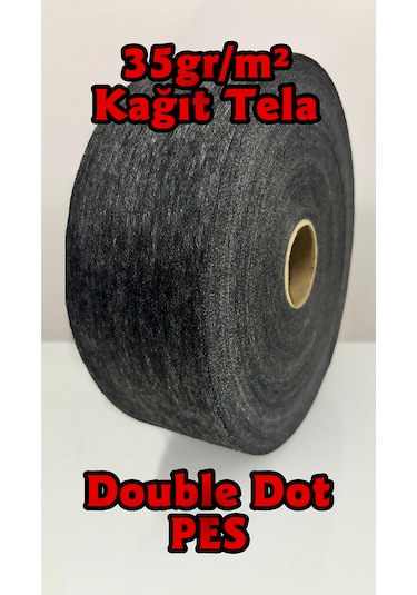 Kağıt Tela, 35gr, Füme/antrasit, 7cm X 200m Füme