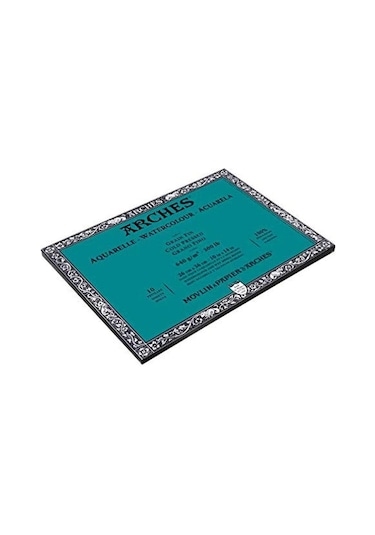 Arches Suluboya Blok 640Gr 26X36Cm 10Sf