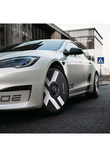 Haloblk Halodısc 2 X-factor - Tesla Model Y - 21 İnç Aerodinamik Siyah Jant Kapağı - 4 Adet