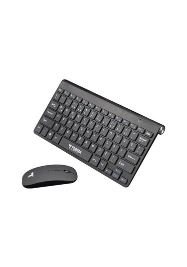 Kablosuz Mini Klavye Mouse Set 2.5g Wireless Kablosuz Klavye Mouse Set Optik