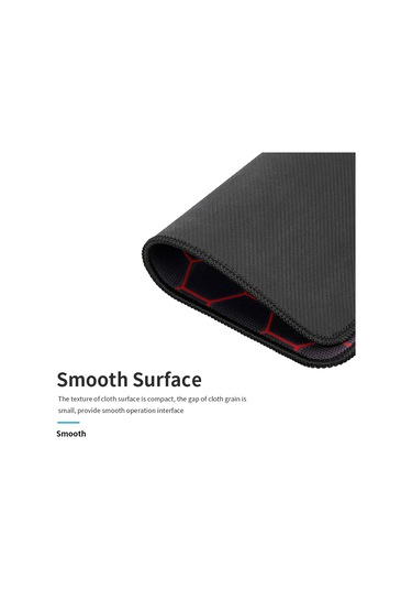 Geeksen Kırmızı Izgara Desenli 25x30cm Mouse Pad - Kaymazsız Kauçuk Taban, Dikişli Kenar, Suya Dayanıklı, Ev/ofis/oyun Kullanıma Uygun G-2318