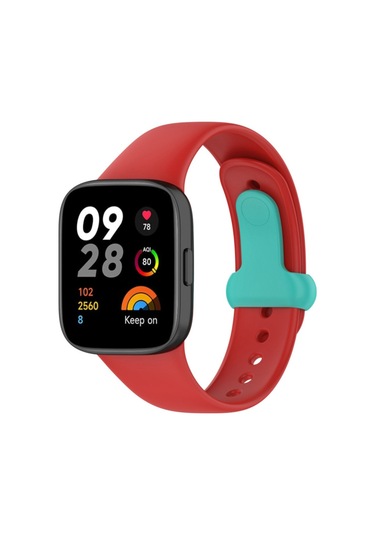 Redmi Watch 3 Origin Silikon Kordon - Kırmızı