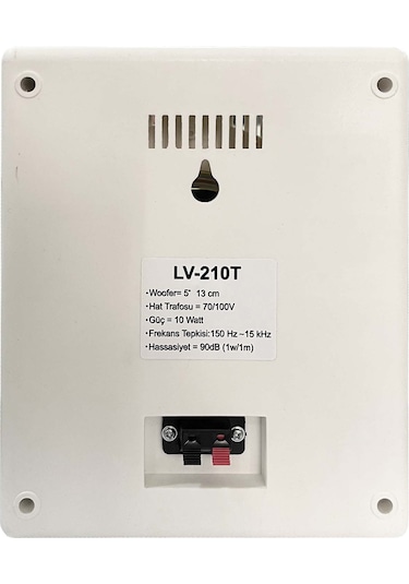 Lastvoice LV-210T Duvar Tipi Hoparlör