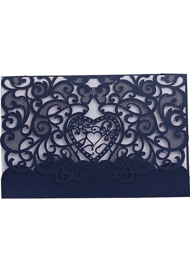 Novahub 20 Adet Aşk Desenli Davetiye Kartları, Davetiye Tutacakları Düğün Doğum Günü Partisi Yıldönümü İçin