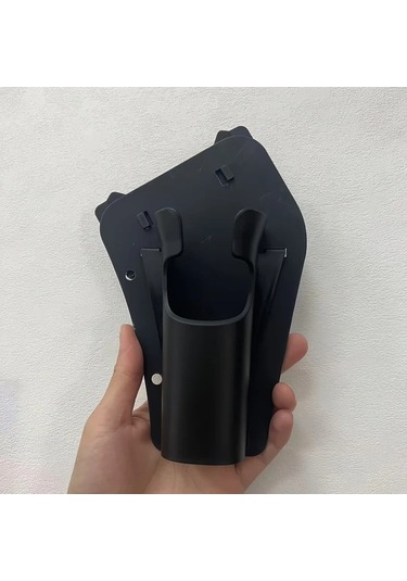 Techbloom Siyah Set Kayar Olta Kemer Kayışı Eller Serbest Fly Ve Kıyı Balıkçılığı İçin Hızlı Ayarlanabilir Portatif Olta Ekipmanı