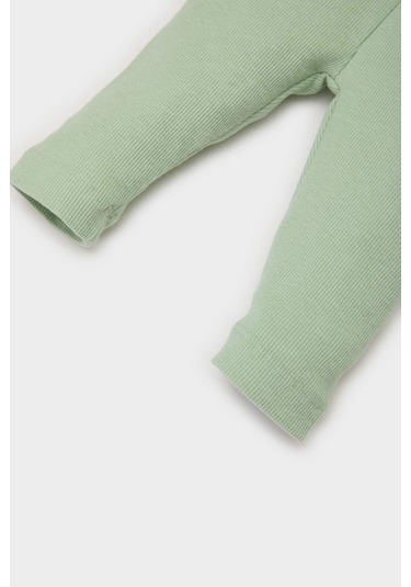 DeFacto Erkek Bebek Basic Düz Fitilli Kaşkorse Alt E6306A525SPGN1232 Yeşil