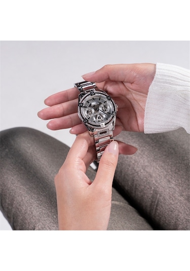 Guess GUGW0464L1 40 mm Metalik Gri Kadın Kol Saati