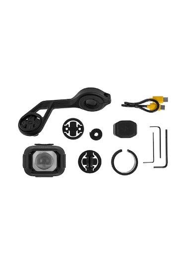 Moon Titan Max 1700 Lm Kumandalı Bisiklet Ön Far Aydınlatma Siyah