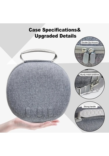 Artfulabode Bosphorusboutique Meta Quest Gözlük Koruyucu, 3 Mb Gri Aksesuar