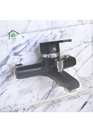 Mintev Siyah Ultra Lüx Komple Set Mutfak Evye Lavabo Ve Banyo Bataryası Siyah