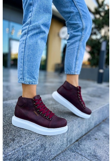 Chekich Ch258 Cbt Roma Kadın Bot Bordo Çok Renkli