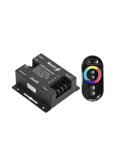 Dokunmatik Touch RGB Şerit Led Kumanda Müzik Ses Kontrol Devresi