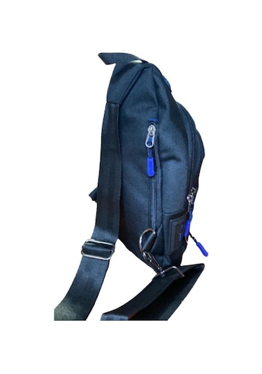 Mavi Çapraz Body Bag Çanta-unisex Bel Çantası