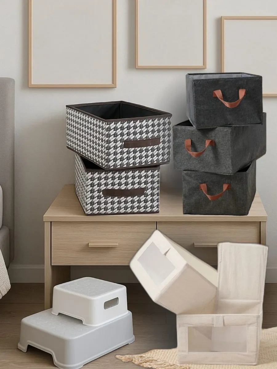 Ixone 2 Adet Eşya Ve Çamaşır Saklama Kutusu 237021820 Kahverengi