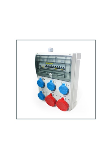 Novsen Ip66 Kombinasyon Panosu 4ad. 3x16a , 2ad. 5x32a