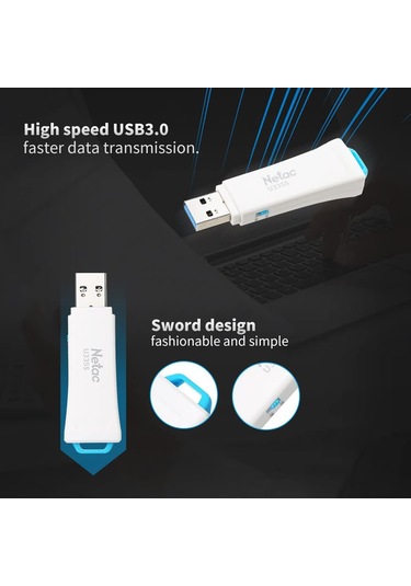 Netac U335s Usb 3.0 Yüksek Hızlı Antivirüs Yazma Koruması Usb Flash Sürücüler U Disk, Kapasite:32gb