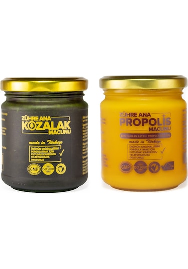Zühre Ana Kozalak Macunu + Propolis Macunu 2 x 240 ML