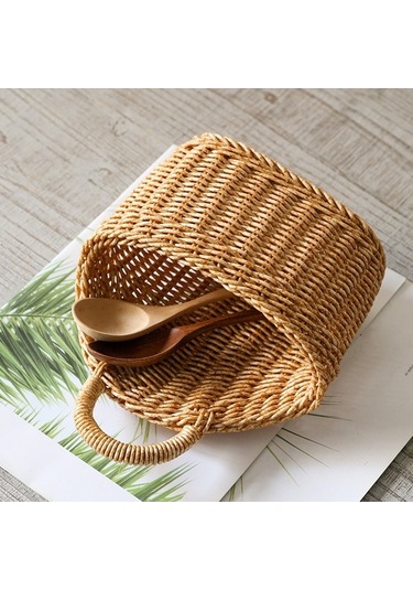 Ulzyvf Suntek Duvara Asılı Depolama Sepeti - Mutfak Organizasyonu