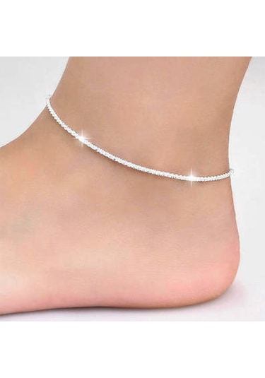 Sones Basit Kişilik Bayan Gümüş Kaplama Basit Yıldız Bileklik Gümüş