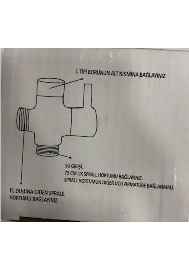 Inventa Pirinç Robotik Duş Seti Yönlendirici Krom