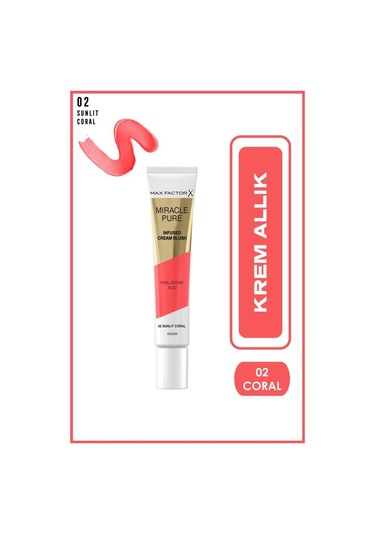 Max Factor Miracle Pure Krem Allık 02 Coral