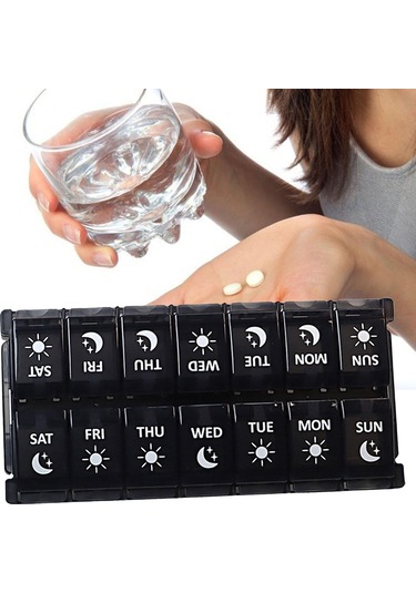 Suntek Takı Saklama Kutusu Kulak Çıtçıt Seyahat Küpe Siyah Diğer