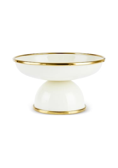Karaca Viyan Emaye Ayaklı Sunumluk Gold 14 Cm