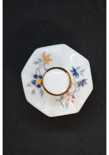 Fine Bone China İngiliz Mini Bonboniyer Şekerlik 5 Gr Kapasiteli Çok Renkli