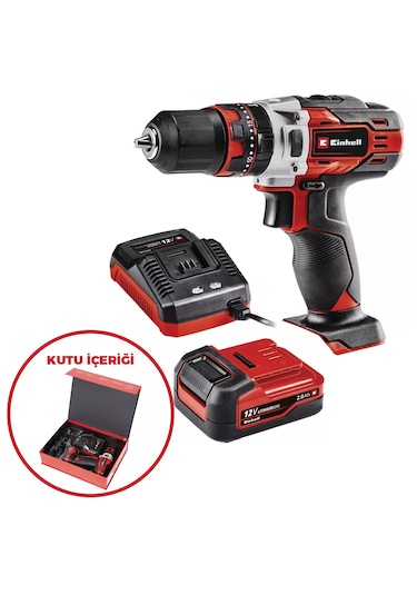 Einhell TE-CD 12/1 Li-i (1x2,0 Ah) Akülü Darbeli Vidalama - 4513895