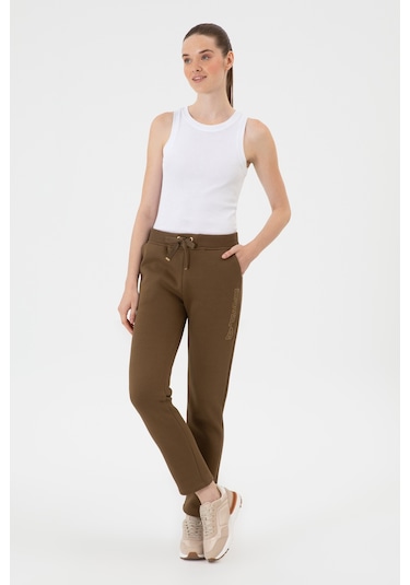 U.s. Polo Assn. Kadın Haki Eşofman Altı 50313583-vr027 Haki