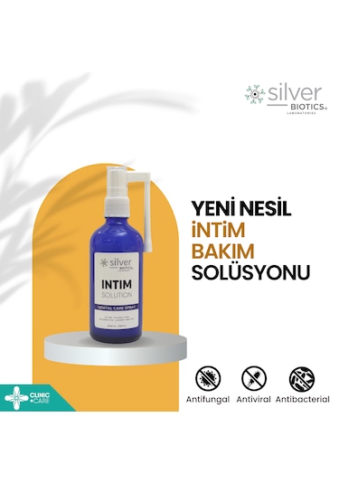 Silverbiotics Intim Erkek Genital Bakım Yıkama Solüsyonu 100 ML