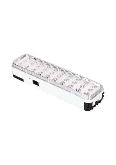 Konesam 30 Led Akıllı Acil Işık - Ev Ve Kamp Kullanıma Uygun, Beyaz Işık 2 Seviye, Duvar Montajlı/el Tutan/üstte Konulabilir, Yüksek Verimli Pil, Avrupa Standartı 220v-240v Beyaz