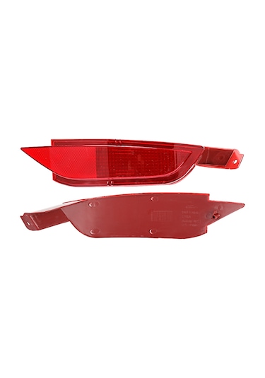 Yaozixa Ford Fiesta Mk7 2008-2016 Sağ Arka Tampon Fari - Abs Malzeme, Su Geçirmez, Kolay Kurulum, Trafik Güvenliği Artırıcı