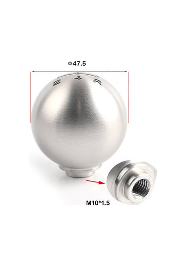 Vites Kolu Vites Topuzu Başlığı Kolu Adaptörü Manuel 6-hızlı Şanzıman Civic Fd2 Type-r İçin Yedek