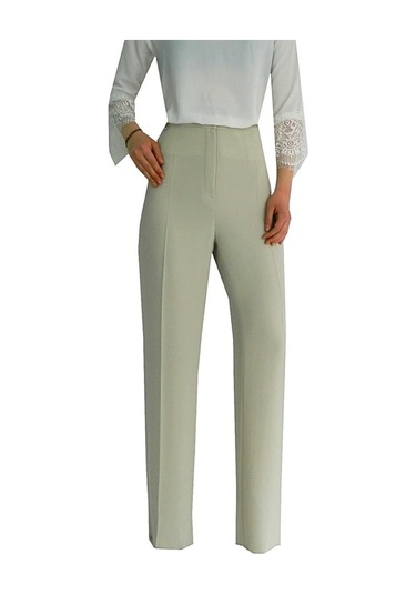 Proto Kadın Kumaş Pantolon Bgl-St01119-Krem-40 Krem