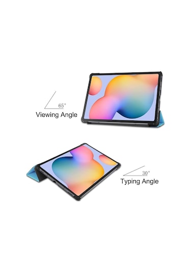 Lenovo Uyumlu Tab P12 12.7 İnç Kılıf Akıllı Smart Uyku Modlu Stand Slim