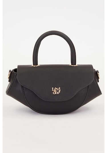 Levidor 930493 Kadın El Çantası Siyah Siyah