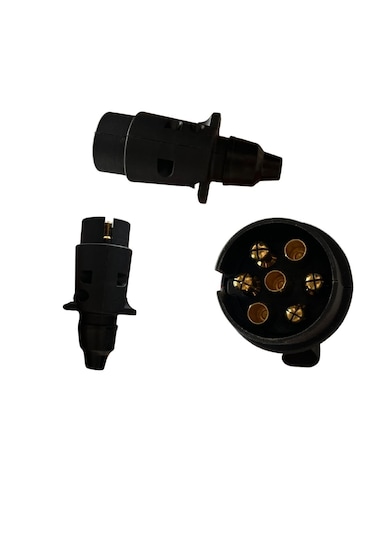 Universal Traktör Karavan Römork Fişi 7 Pin Erkek 12v N Tip