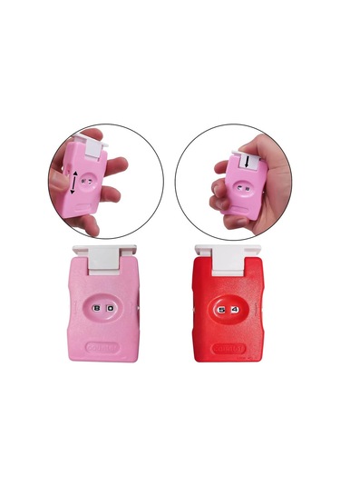 2 Adet Mini Tığ İşi Dikiş Sayacı Örgü Dikiş Sırası Sayacı Manuel Örgü Dikiş Sırası Tığ İşi Sayacı Kazak İğnesi Örgü Aleti Dıy