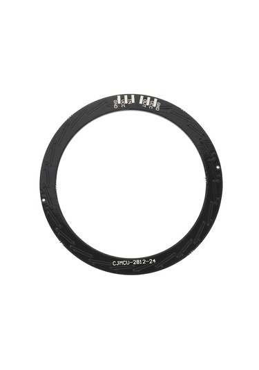 Wezone 24 Adreslenebilir Rgb Led Halka, 5v Dc, 24-bit, Zincirlenebilir, Tek Mikrodenetleyici Pini İle Kontrol Edilebilir Diğer