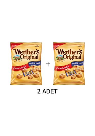 Storck Werther's Original Sugar Free Şekersiz 2 x 70 G