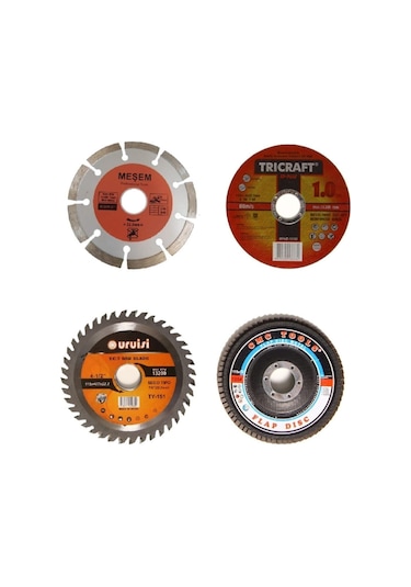 115 Lik Fayans Kesme Mermer Ahşap Granit Demir Kesme Disk Seti