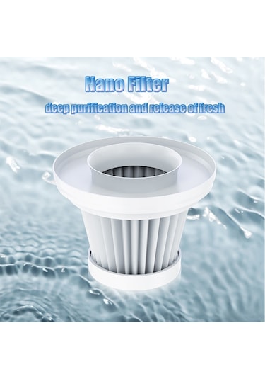 Geekyou 12v Kablolu Araç Süpürgesi - 6000 Pa Güçlü Emme, 4.5m Kablolu, Islak/kuru Temizleme, 140ml Toz Kabı, Filtre Yıklanabilir