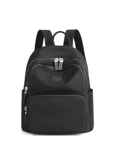 Novahub Siyah Kadın Çanta Ve Sırt Çantası Moda Su Geçirmez Okul Sırt Çantaları Gençler Kızlar İçin Kadın Naylon Mini Seyahat Sırt Çantası Mochila Mujer Siyah Siyah