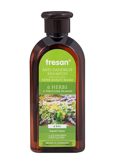 Tresan 6 Bitki Kepek Karşıtı Bakım Şampuanı 300 ML