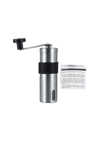 Ulzyvf Taşlama Taşınabilir Paslanmaz Otlar Öğütücü Manuel Kahve Değirmeni Çelik Çekirdekleri Biber Baharat Aracı Dw