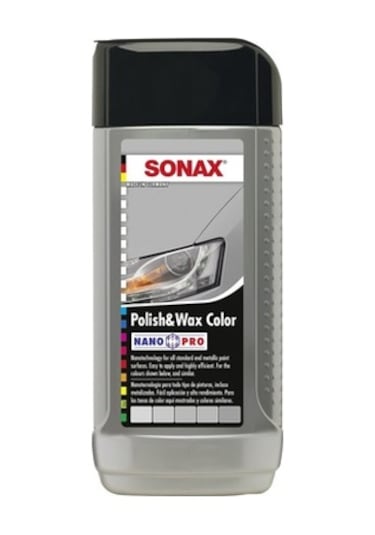 Sonax Renkli Nano Parlatıcı Ve Koruyucu Cila Gri 250 Ml