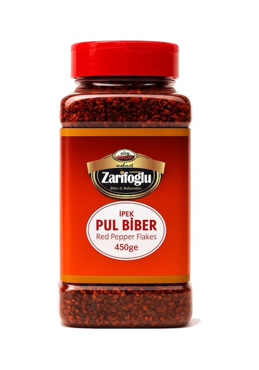 Zarifoğlu İpek Pul Biber Pet 450 Gr Büyük Boy