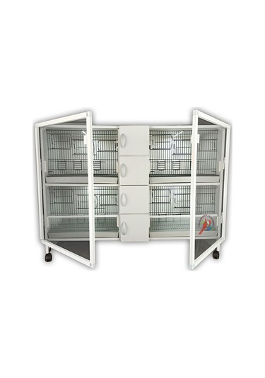 İstanbul Kafes Model 4Y-Oy Pvc Kuş Dolabı